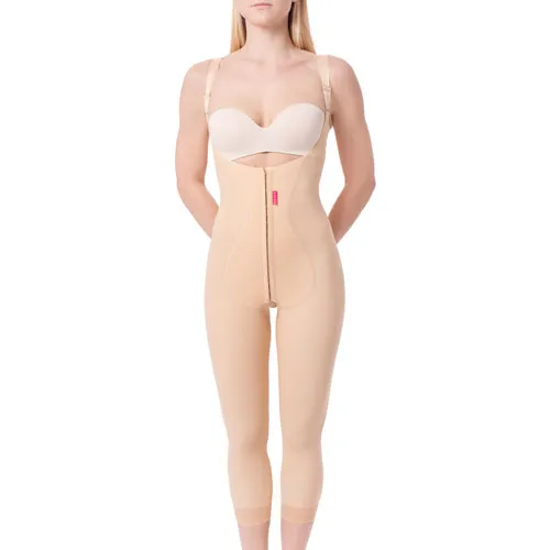 مشد طبي ضاغط ما بعد شفط الدهون من أسفل الصدر الى تحت الركبتين