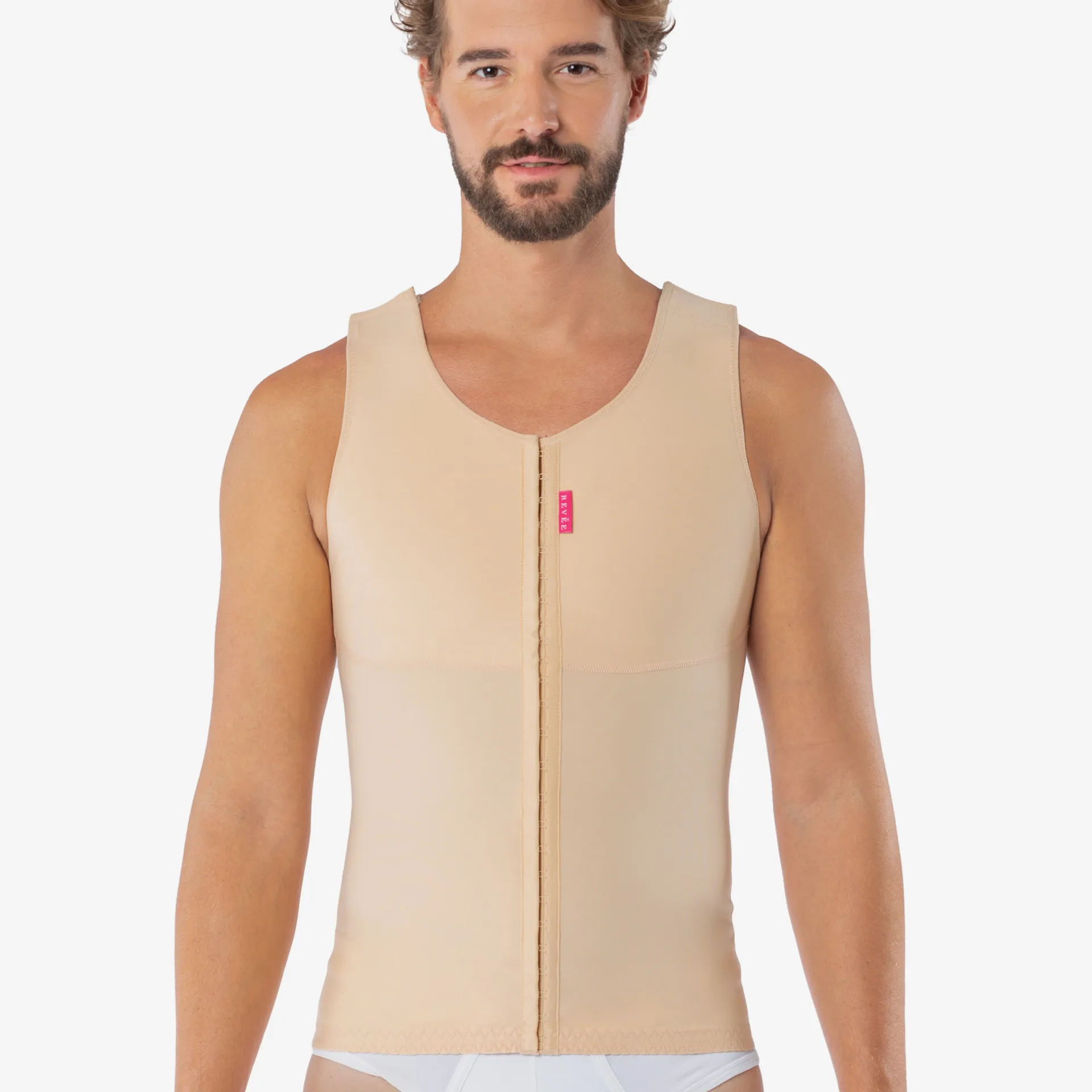 مشد طبي ضاغط لما بعد جراحة التثدي وشفط دهون الخاصرتين