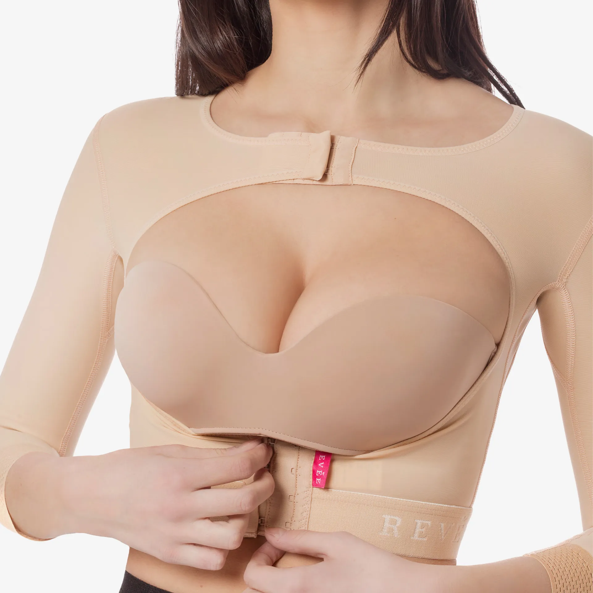 مشد طبي ضاغط لجراحة الذراعين وأعلى الظهر