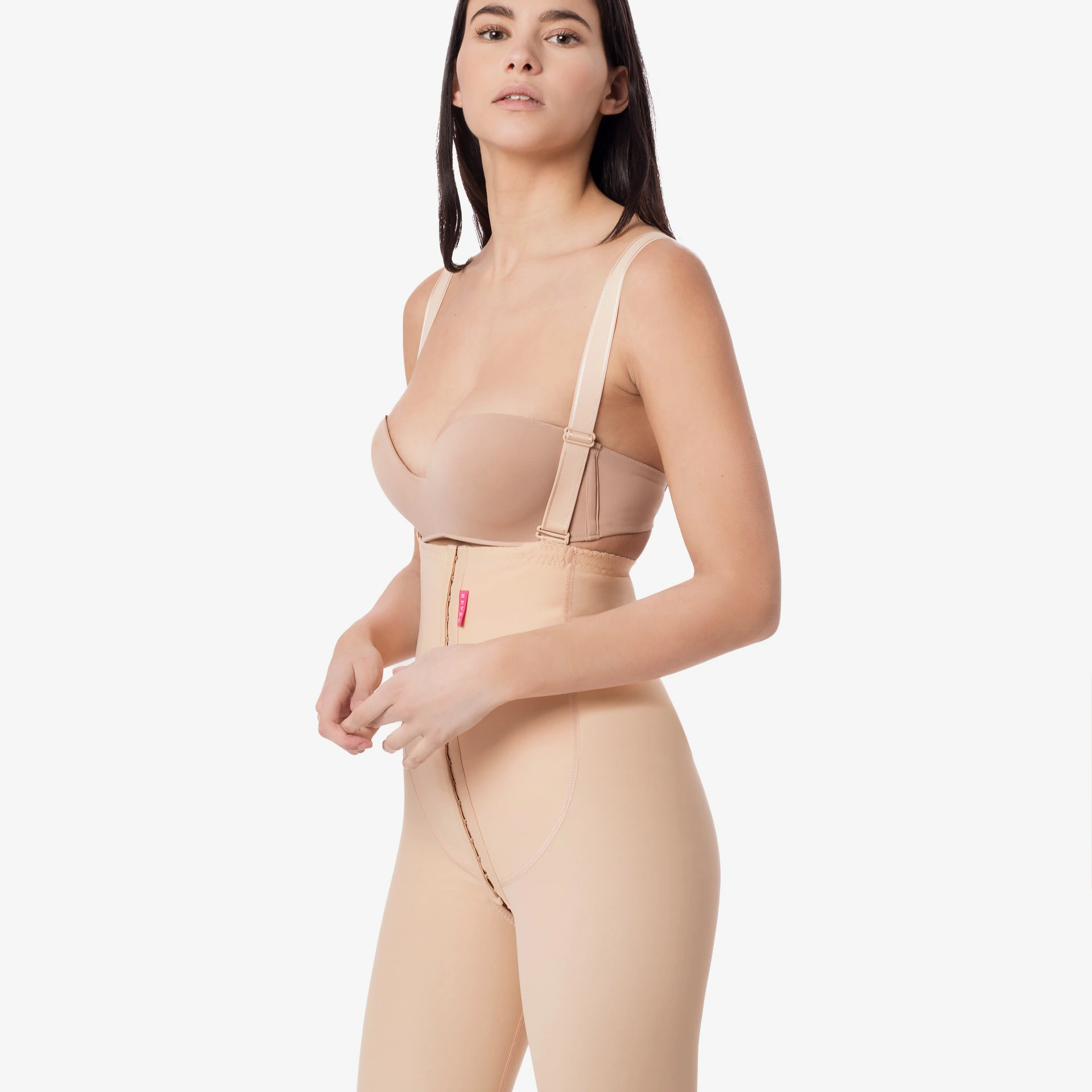 مشد طبي ضاغط ما بعد شفط الدهون من تحت الصدر إلى تحت الركبة