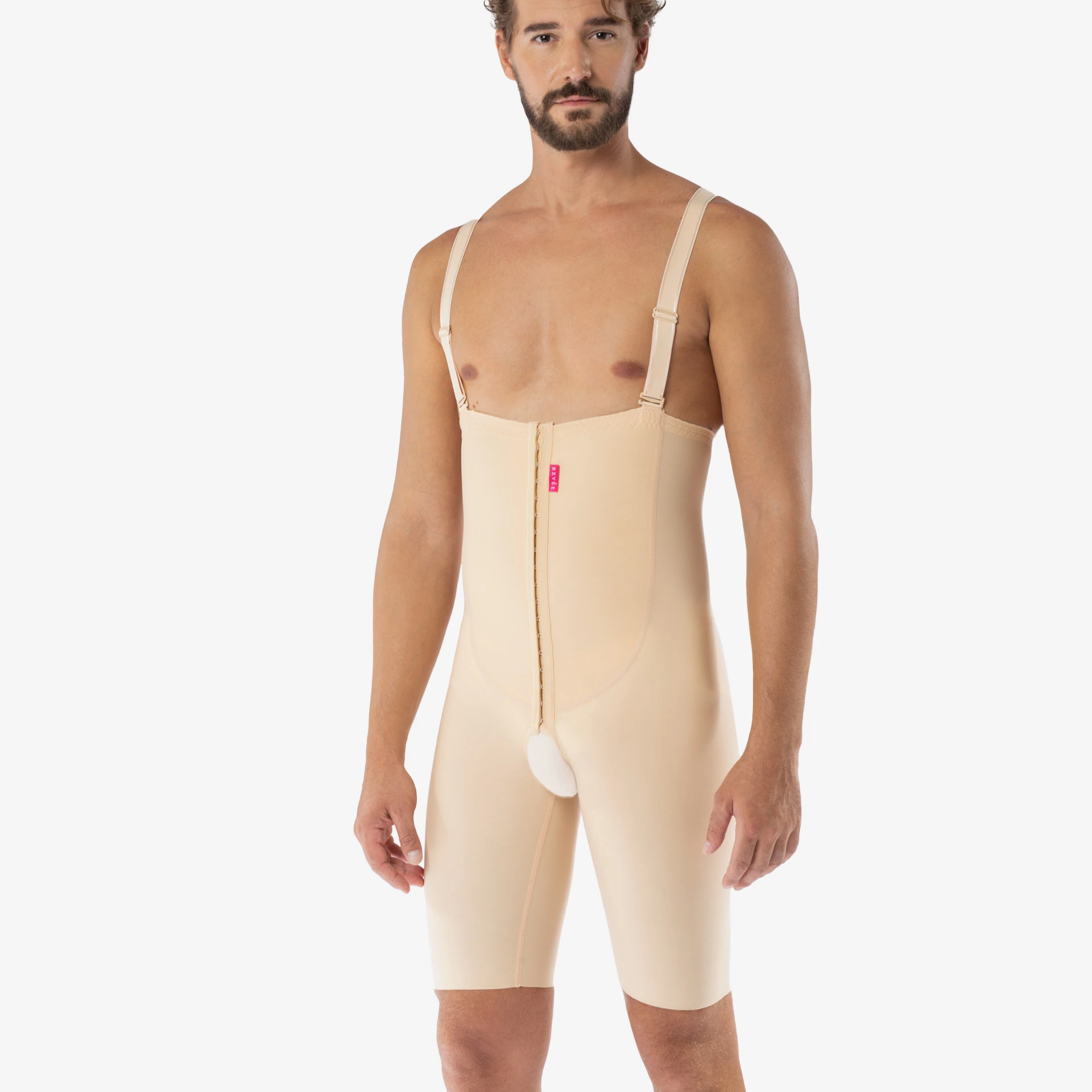 مشد طبي ضاغط ما بعد شفط الدهون من تحت الصدر إلى الركبة