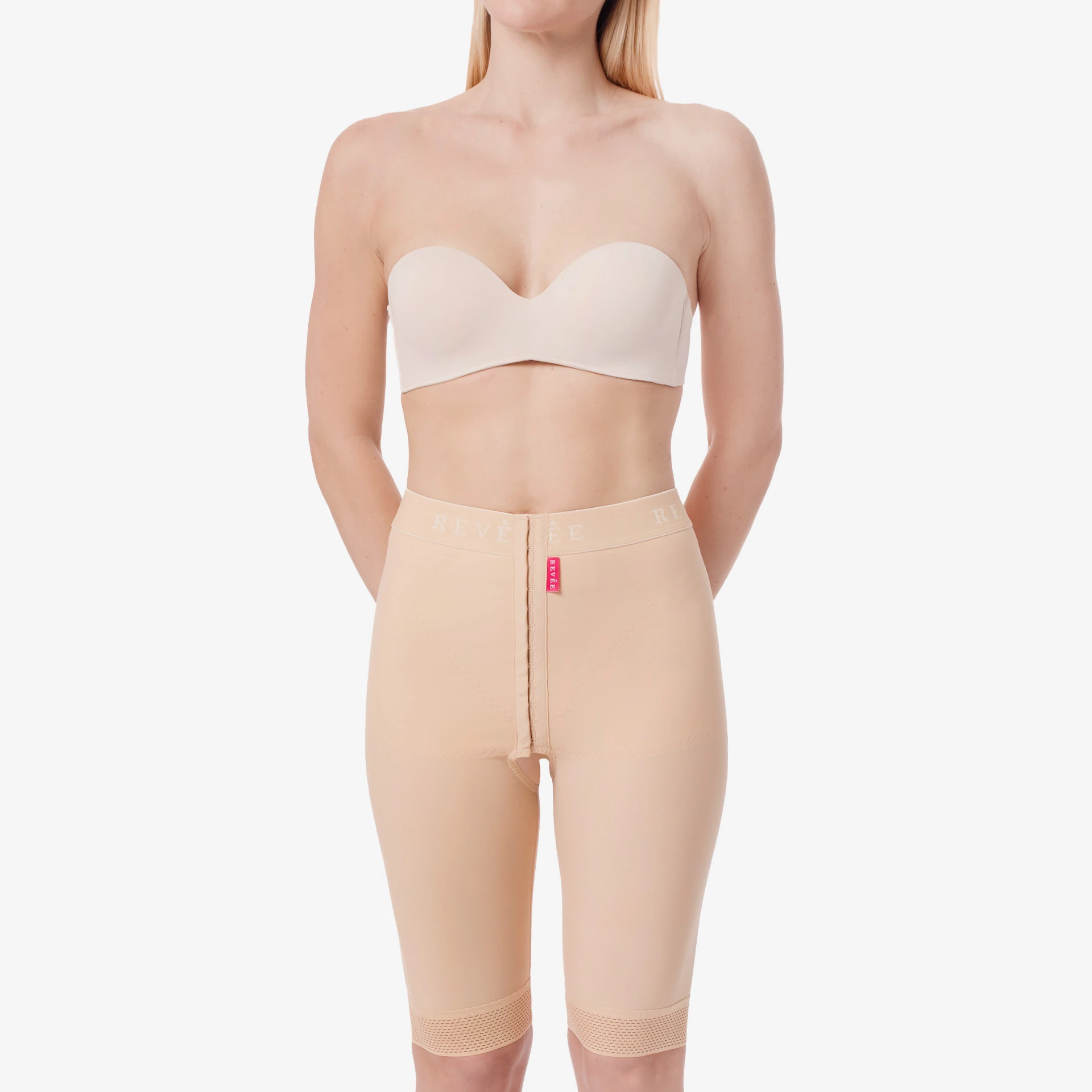 مشد طبي ضاغط قصير بعد شفط الدهون