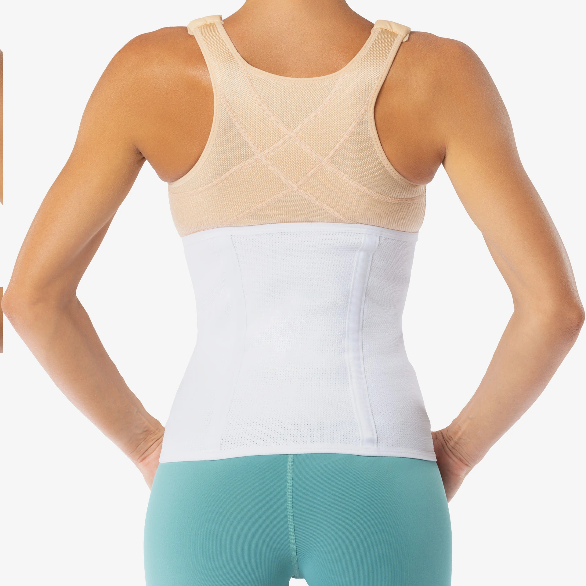 حزام طبي ضاغط ما بعد العملية للبطن (نسائي) - الارتفاع: 32سم