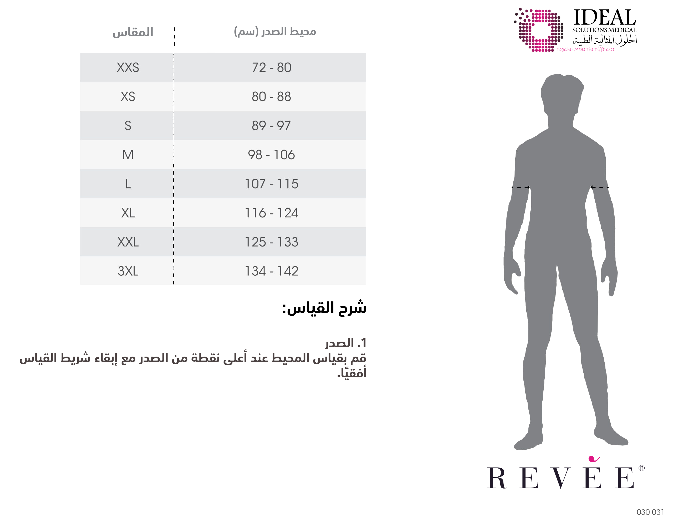 مشد طبي ضاغط بعد عملية التثدي للرجال