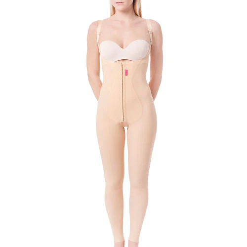 مشد طبي ضاغط لشفط الدهون يغطي ما أسفل الصدر إلى الكامل